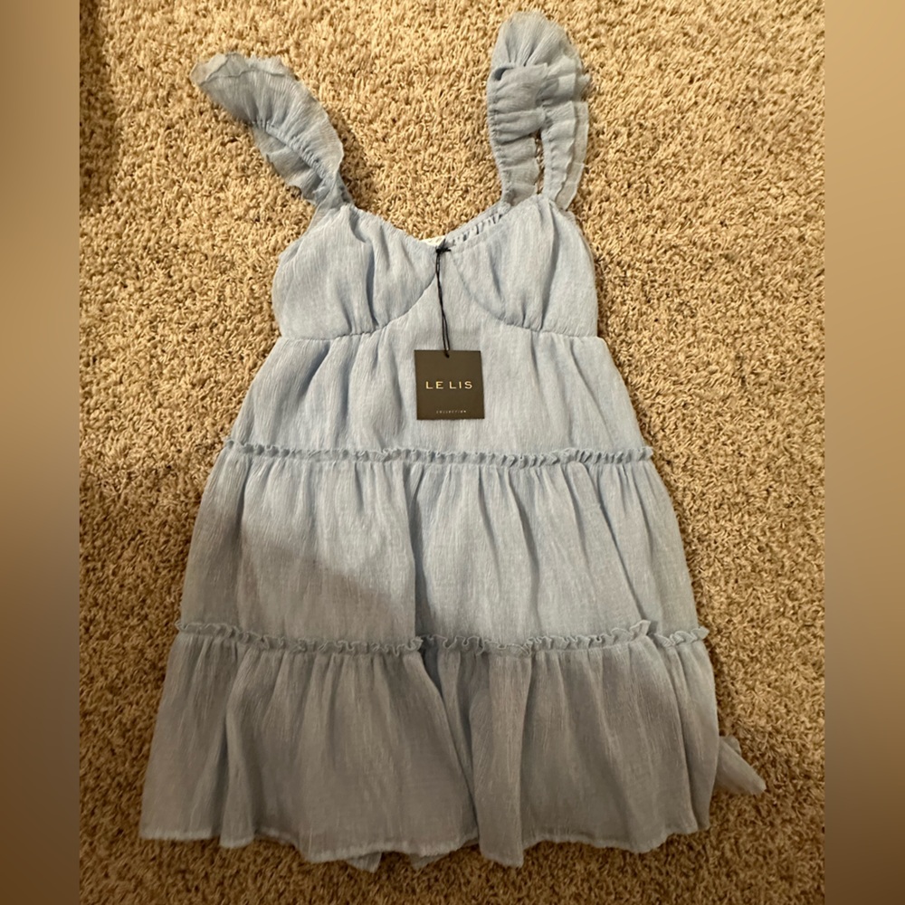 Blue le lis dress